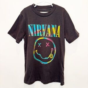 Abercrombie Kids Black Nirvana Tee - SIZE 11/12